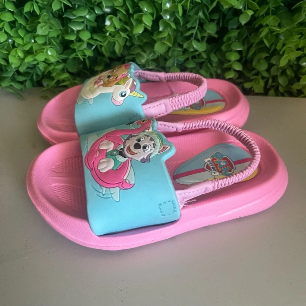 Paw Patrol Toddler 5/6 Pink Sandals Nickelodeon NWOT